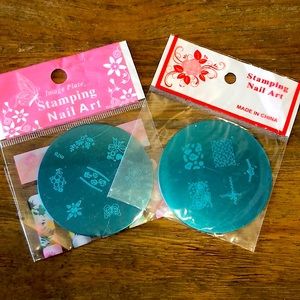 Nail Art Stamping Templates - Assortment of 10
